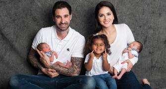 Sunny Leone becomes mum to twin boys!