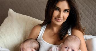 Lisa Ray welcomes twin daughters