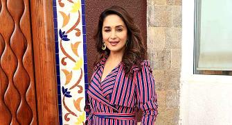 PIX: Madhuri, Ajay Ranveer's day out