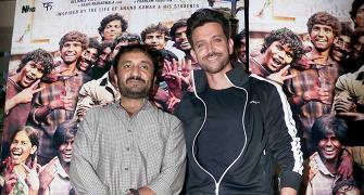 Anand Kumar, Hrithik watch Super 30