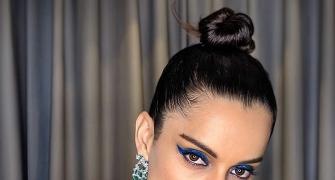 Pix: Kangana turns into a 'dove' at Cannes. Like it?