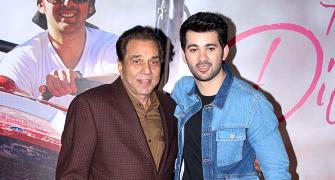 WATCH: Dharmendra sets the stage for grandson Karan