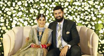 PIX: Nagarjuna-Amala attend a wedding