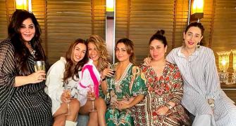 PIX: Kareena parties with Malaika, Amrita
