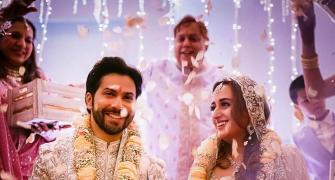 PIX/VIDEOS: Meet Mr and Mrs Varun Dhawan