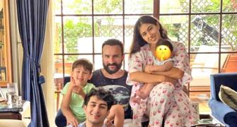 Taimur, Sara, Ebrahim, Jeh celebrate Eid