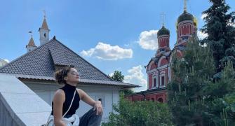 Taapsee's BEAUTIFUL Russian holiday