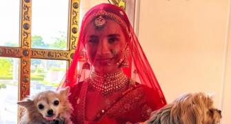 Patralekhaa's Pets Attend Her Wedding