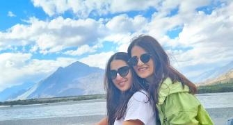 What are Sara-Radhika doing in Ladakh?