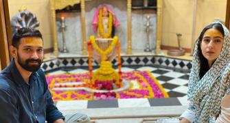 Sara Visits A Temple With Vikrant