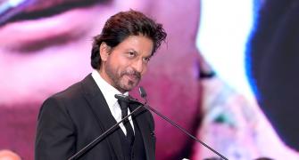 PIX: Is Shah Rukh Defending Pathaan?