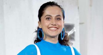Taapsee's Blue... And She's Thrilled!