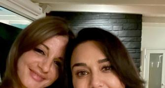 What are Sussanne-Abhay-Preity upto in the US?
