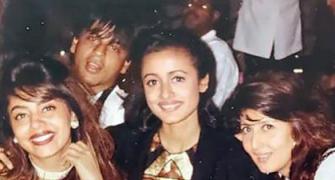#ThrowbackThursday: When SRK, Gauri Partied With...