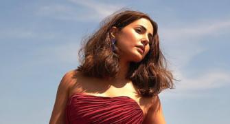Ravishing In Red: Hina@Cannes!