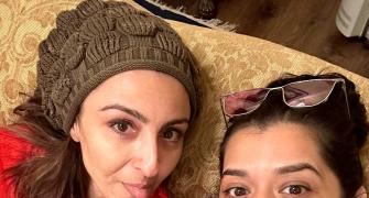 Soha-Shikha Get Goofy