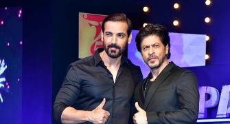 'I was scared to hit Shah Rukh'