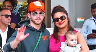 Priyanka In Mumbai With Nick, Malti