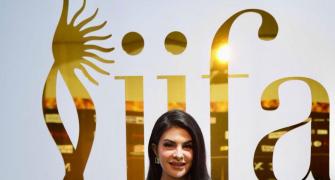 Jacqueline, Salman, Vicky Rock IIFA