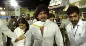 SRK, Suhana, Nayanthara Visit Tirupati
