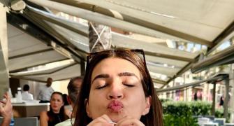 Who's Kriti Sending Love And Kisses To?