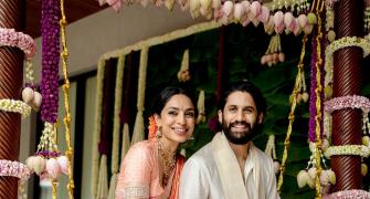 Pictures From Sobhita-Chay's Engagement