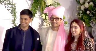 Watch: Aamir's Daughter Ira Weds