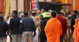 Rajinikanth Arrives At The Ram Mandir