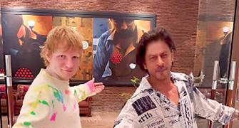 Has Ed Sheeran Got SRK's Pose Right?