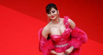 Urvashi's Pink Magic At Cannes