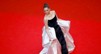 Aditi Grabs Eyeballs At Cannes