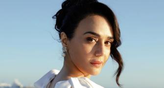Preity Sparkles At Cannes