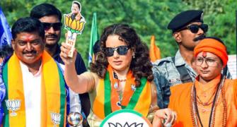 Kangana Hits The Campaign Trail