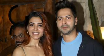 Samantha-Varun Step Out To Party