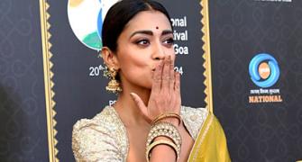 Who's Shriya Blowing A Kiss To?