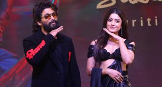 Pushpa 2: SEE: Allu Arjun-Rashmika Dance!