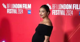 Radhika Debuts Her Baby Bump