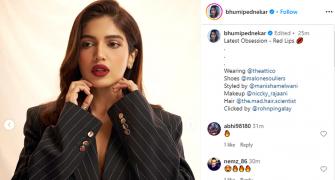 Bhumi's Latest Obsession Is Her Red Lips