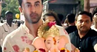 WATCH: Ranbir Bids Farewell To Ganpati