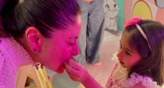 Kareena's Cake Time With Inaaya