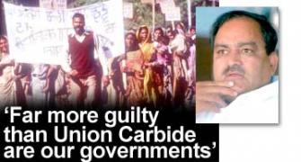 'Far more guilty than Union Carbide are our govts'