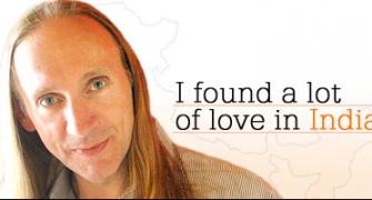 'I found a lot of love in India'