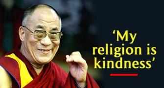 'My religion is kindness'