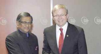 Australia not a racist country, Rudd tells Krishna