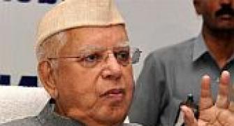 Andhra Governor Tiwari lands in a controversy