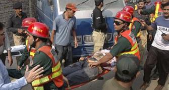 Terrorists target Pakistan's cops; 41 killed