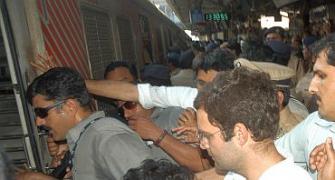 Meet Rahul Gandhi, the train commuter