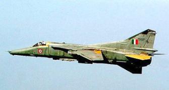 MIG-27 crash in West Bengal, pilot ejects out