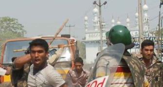 One killed, curfew clamped in Hyderabad