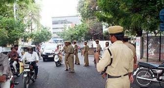 Cop killed as 'terror' strikes Hyderabad